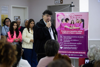 Abertura da Primavera Rosa em Volta Redonda promove conscientização sobre a saúde da mulher