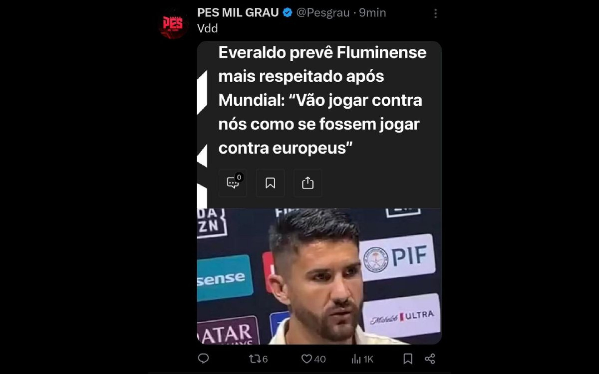 Torcedores não perdoaram a eliminação do Fluminense nas redes sociais - Reprodução / Internet