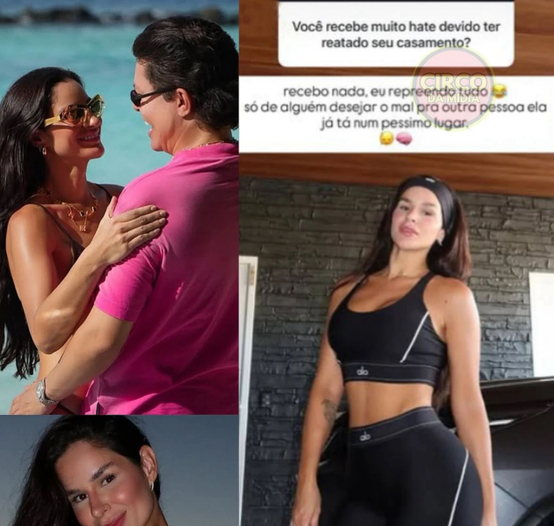 Após reatar com DJ Ivis, Pamella Holanda rebate críticas na web - Foto: Reprodução/ Redes sociais