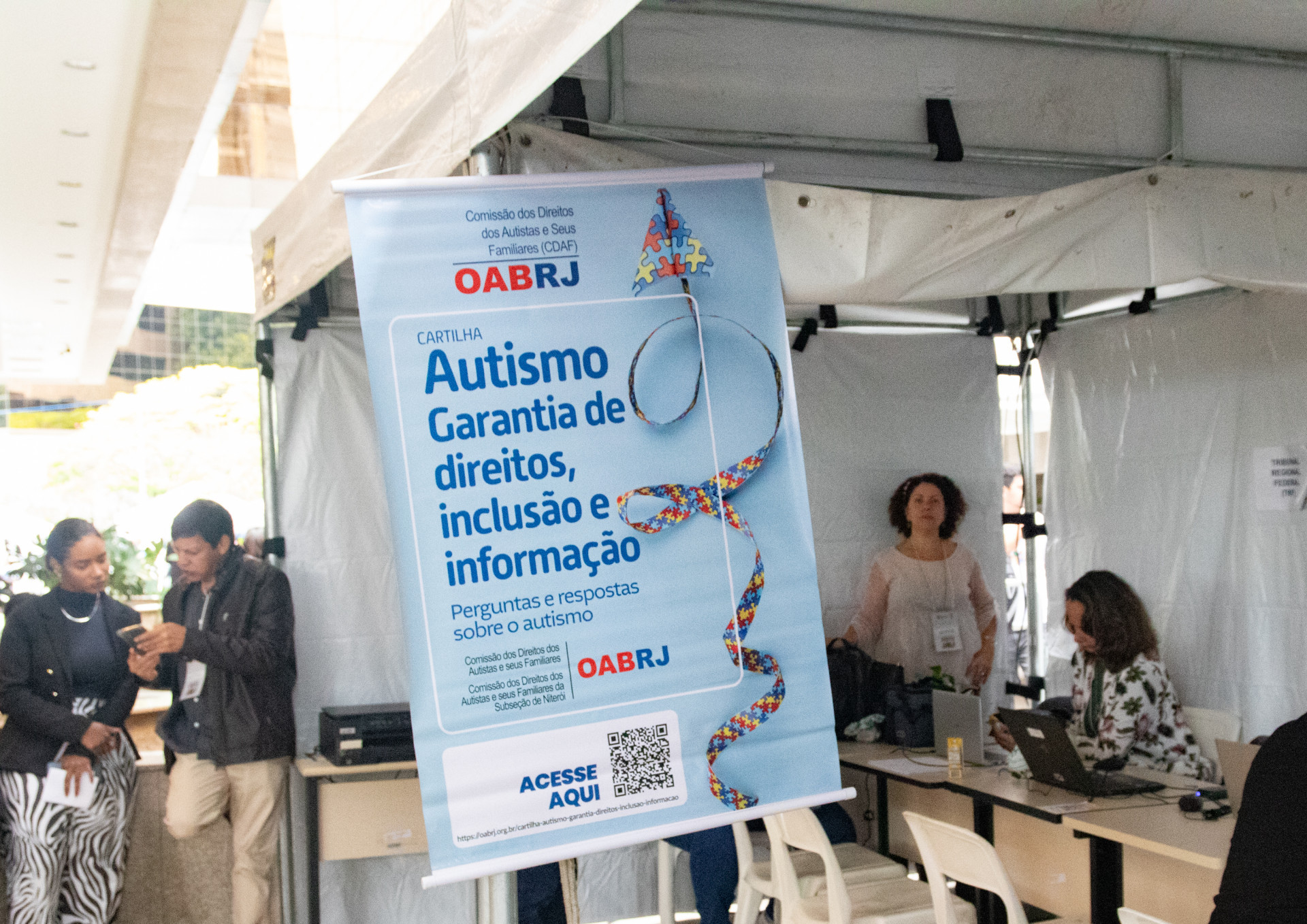 A&ccedil;&atilde;o social em homenagem ao Dia Nacional da Luta de Pessoas com Defici&ecirc;ncia foi promovida pelo TJRJ - &Eacute;rica Martin/Ag&ecirc;ncia O Dia