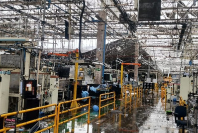 Toyota suspendeu atividades devido a temporal e não por suposta crise