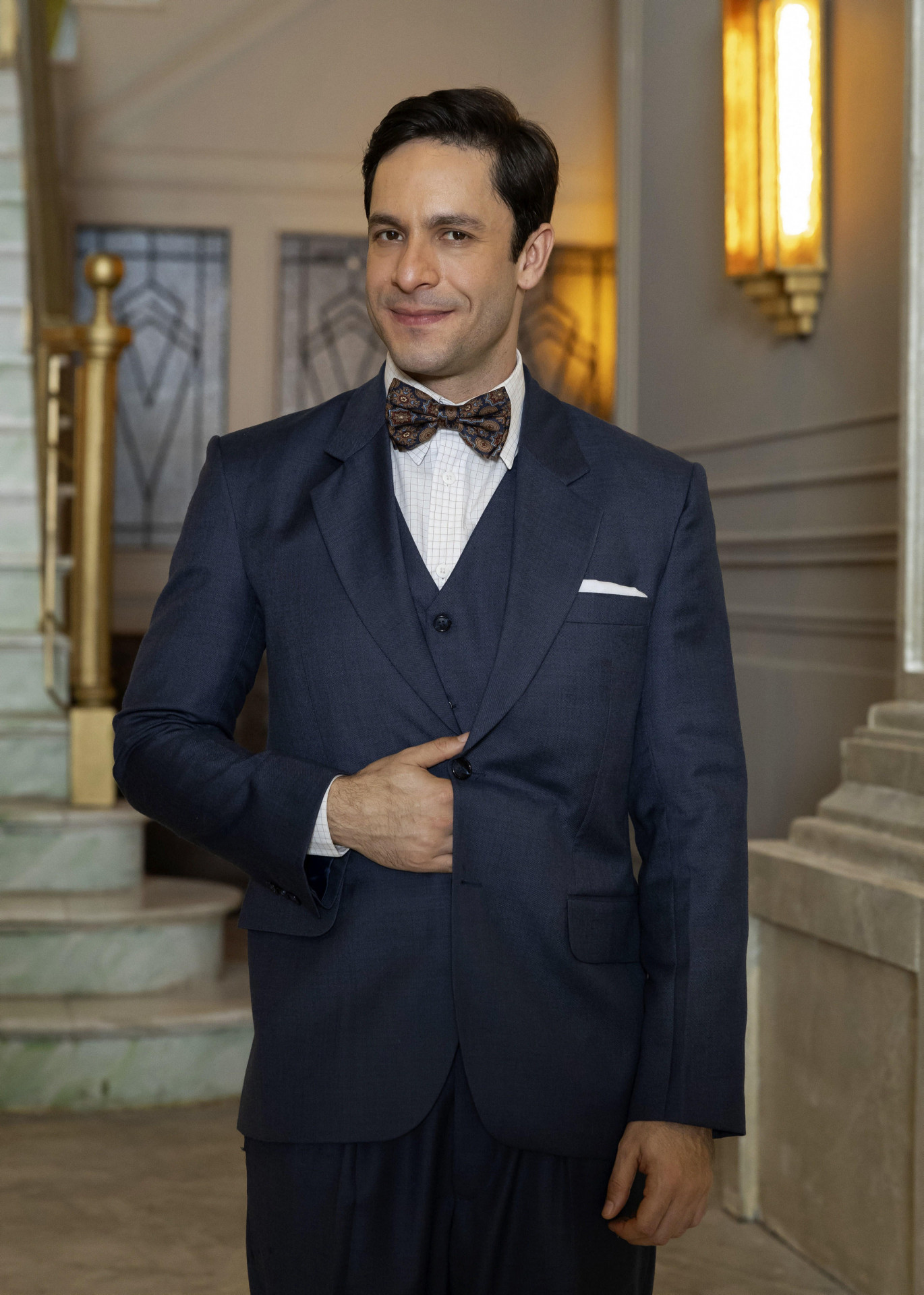 Rainer Cadete é Celso em 'Êta Mundo Melhor!'
- Manoella Mello / TV Globo