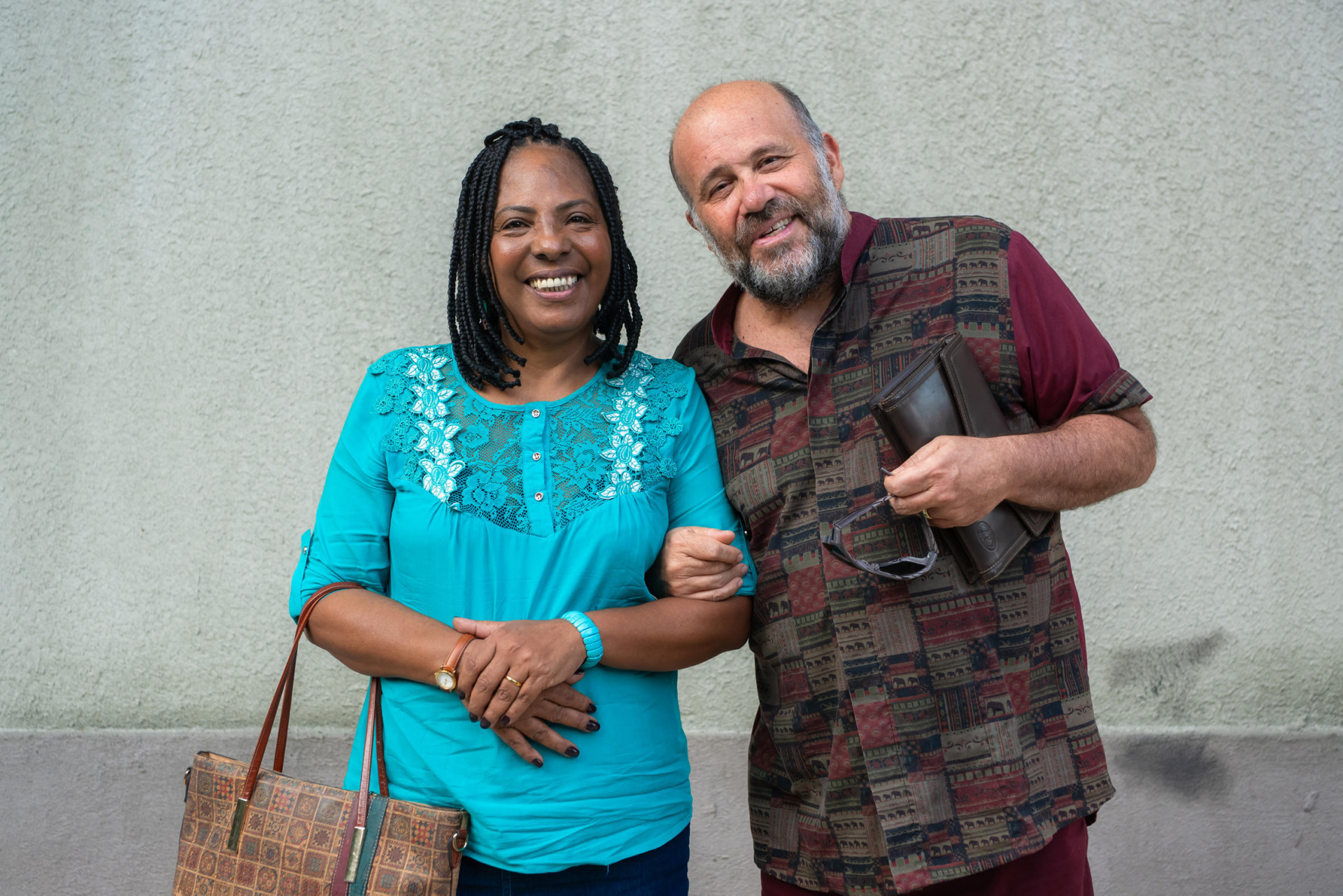 Chica (Rejane Faria) e Célio (Otavio Muller) - Globo/ Estevam Avellar