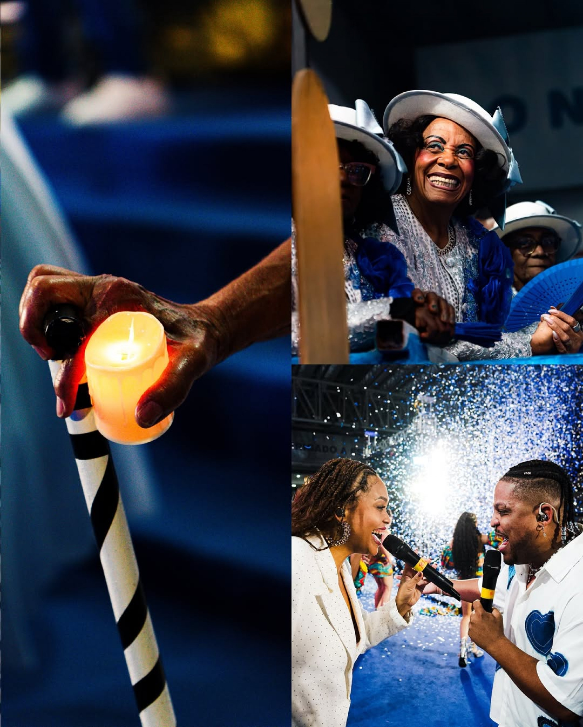 Beija-Flor define samba-enredo para o Carnaval 2026, em evento na quadra da escola, em Nilópolis - Reprodução / Instagram