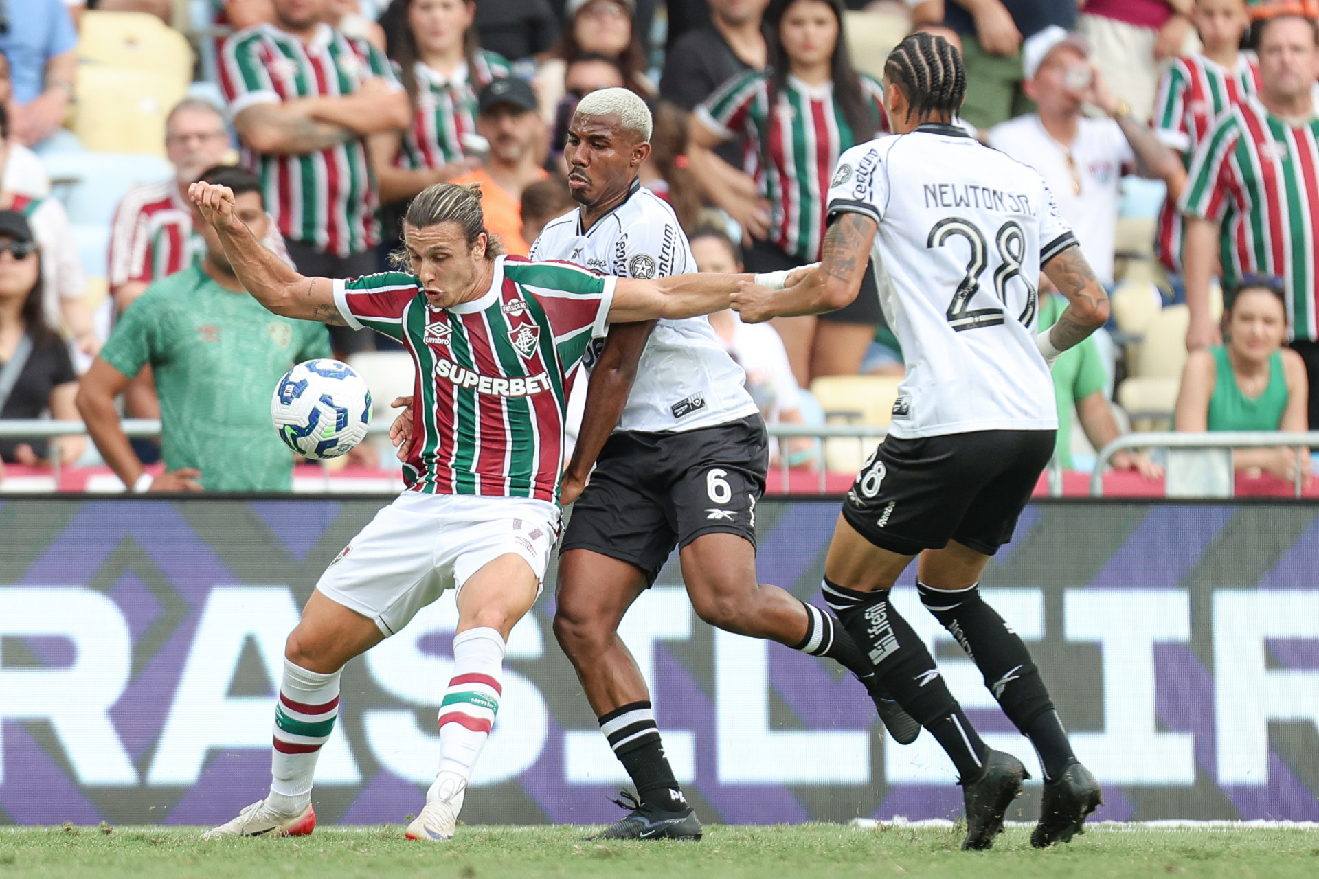 Rio de Janeiro, RJ, Brasil - 28/09/2025 - Maracanã - Fluminense enfrenta o Botafogo esta tarde no Maracanã pela 25ª Rodada do Campeonato Brasileiro 2025. - Marcelo Gonçalves/Fluminense