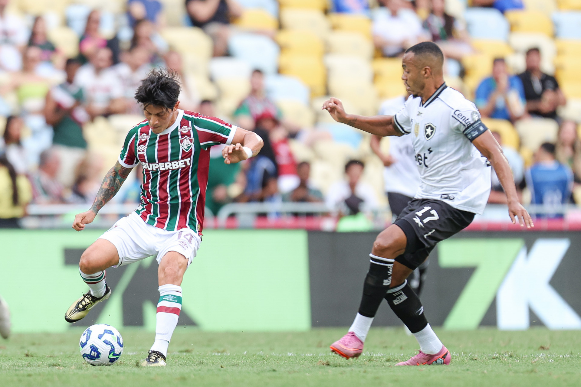 Rio de Janeiro, RJ, Brasil - 28/09/2025 - Maracanã - Fluminense enfrenta o Botafogo esta tarde no Maracanã pela 25ª Rodada do Campeonato Brasileiro 2025. - Marcelo Gonçalves/Fluminense