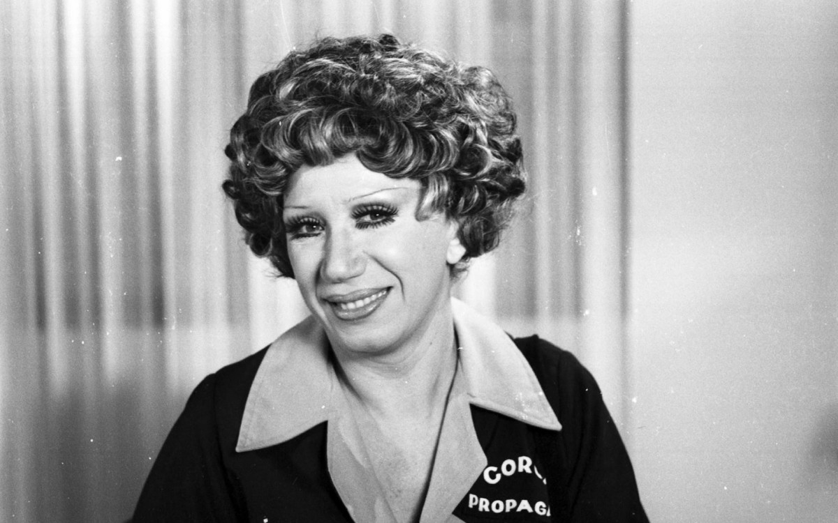 Berta Loran em 'Satiricom'
 - TV Globo/Sedoc