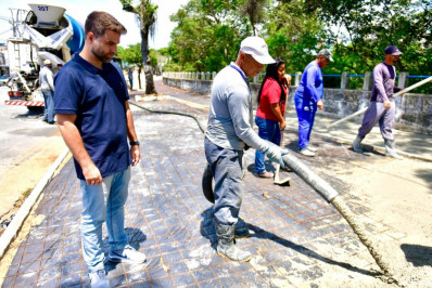 Orla de Guarus tem reestruturação com primeira etapa em fase final