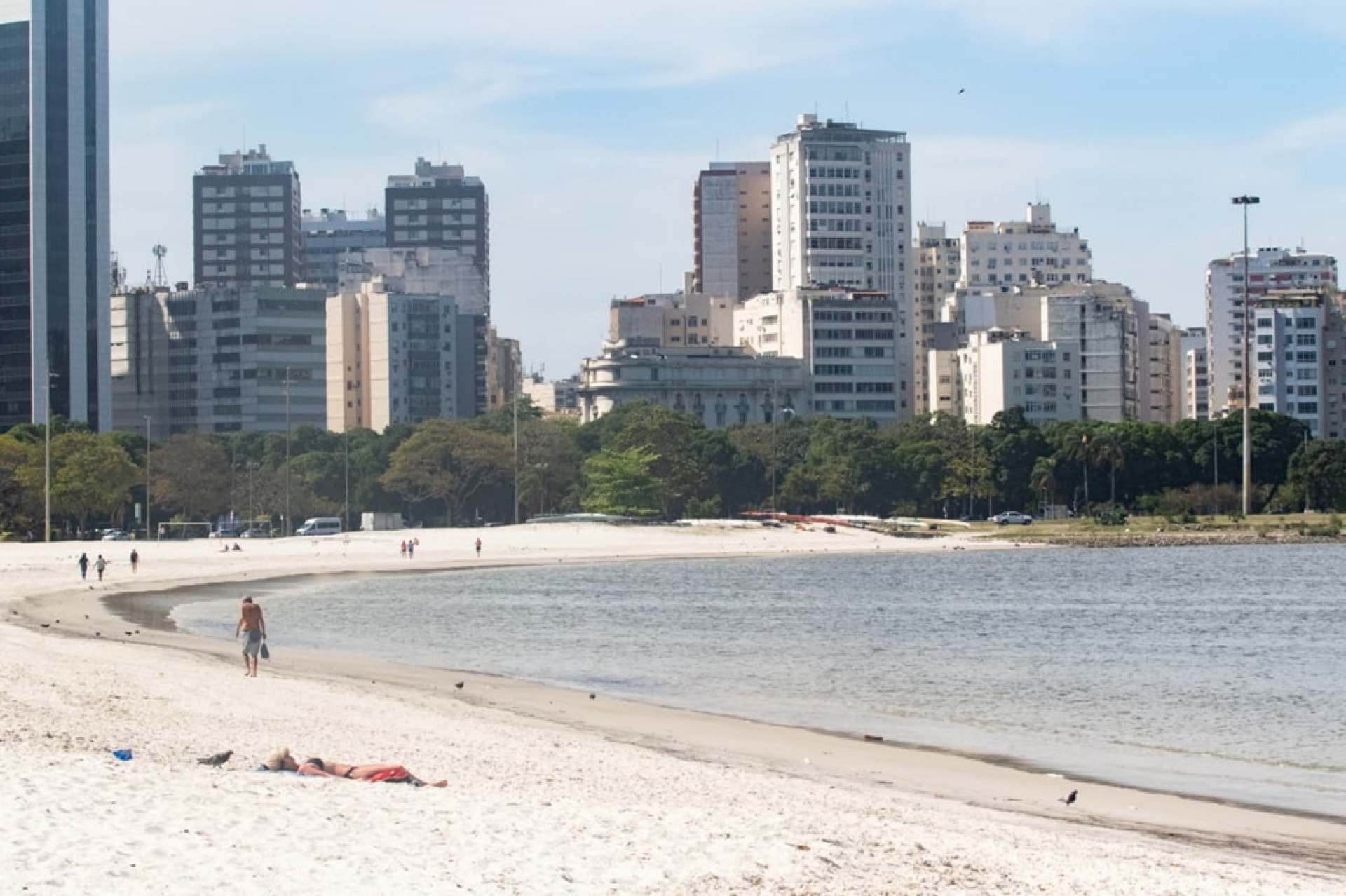 Botafogo possui opções de lazer relacionadas à natureza - Érica Martin / Agência O Dia