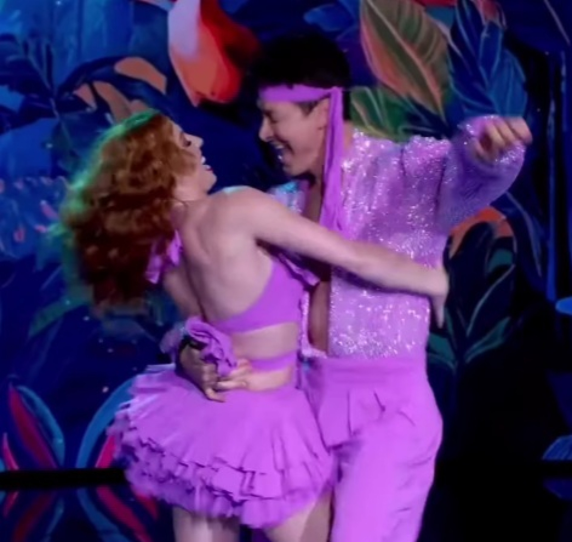 Lari Parison e Rodrigo Faro dançam em 'Dança dos Famosos' - Reprodução/Instagram