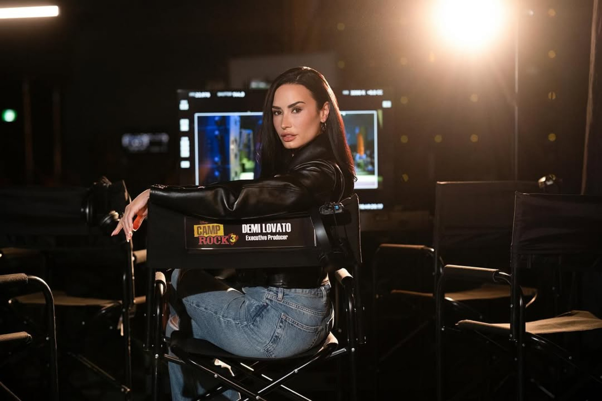 Demi Lovato publicou registro no set de filmagem de 'Camp Rock 3' - Reprodução/Instagram