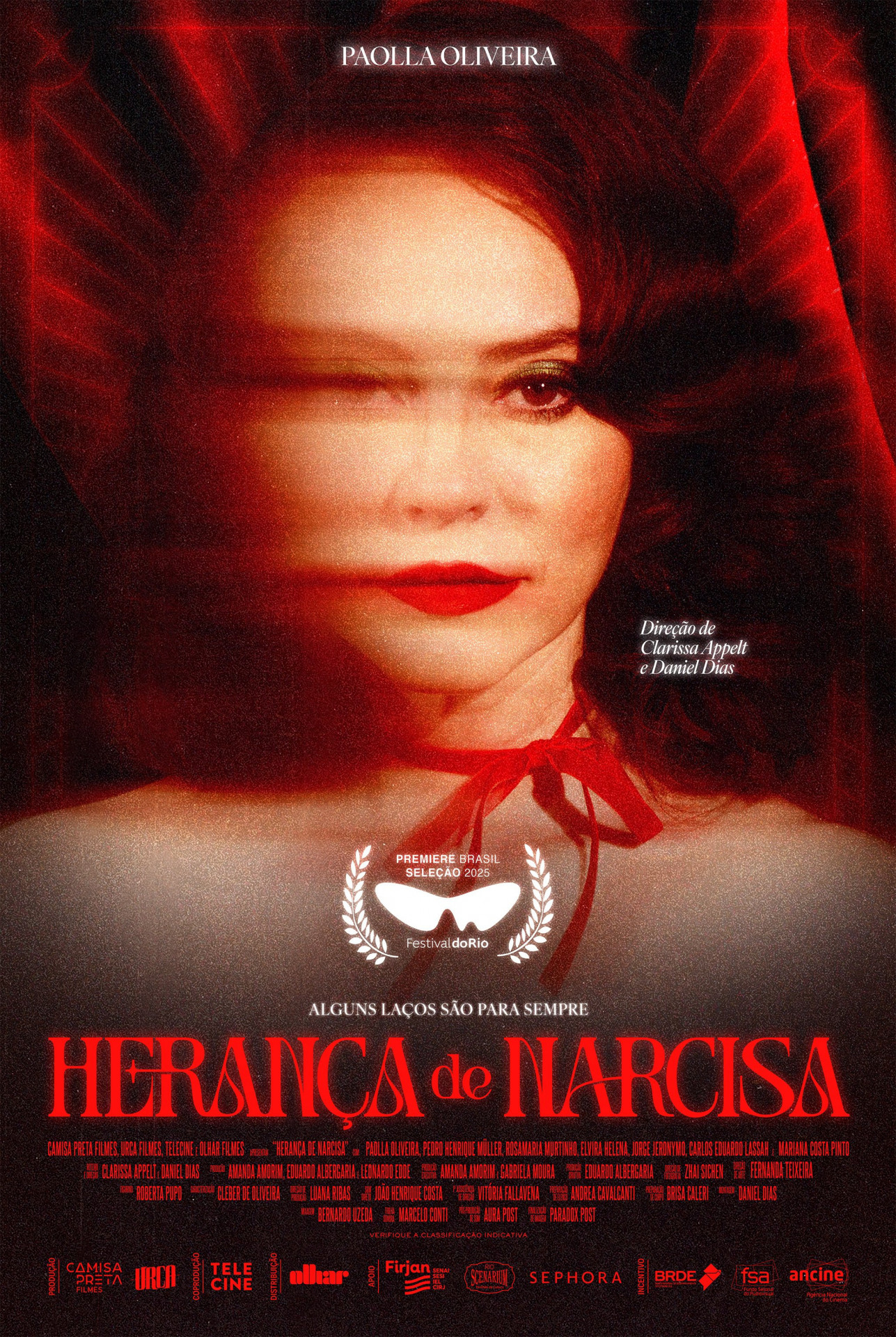 Filme de terror 'Herança de Narcisa', estrelado por Paolla Oliveira, ganha cartaz - Divulgação / Olhar Filmes