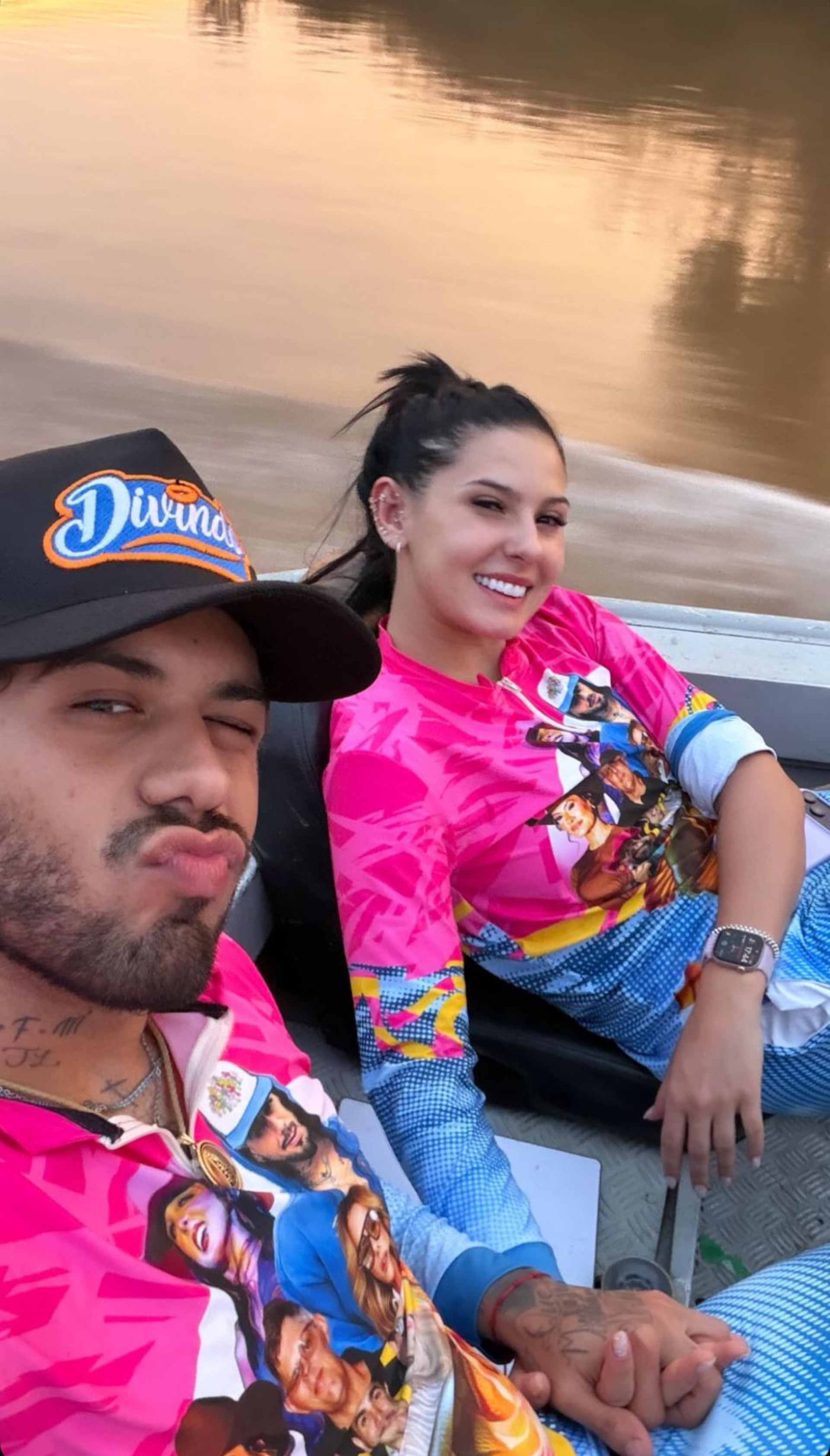 Zé Felipe e Ana Castela - reprodução Instagram