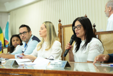 Secretaria de Saúde presta contas em audiência pública na Câmara