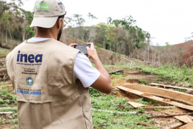 Ação contra crimes ambientais embarga em Ubá 21 hectares de área desmatada