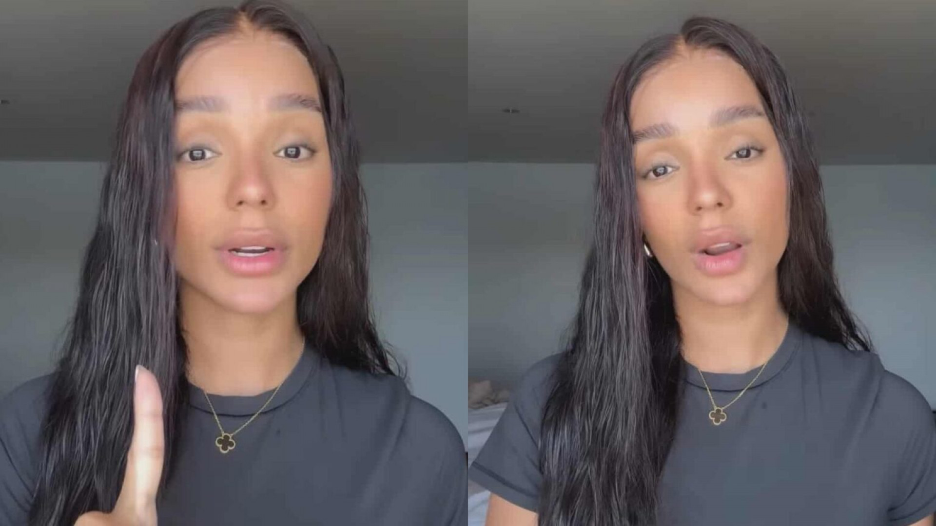 Brunna Gonçalves afirmou que deixou escola após Ludmilla faltar ao casamento de Gabriel David e Giovanna Lancellotti  - Reprodução/Instagram 