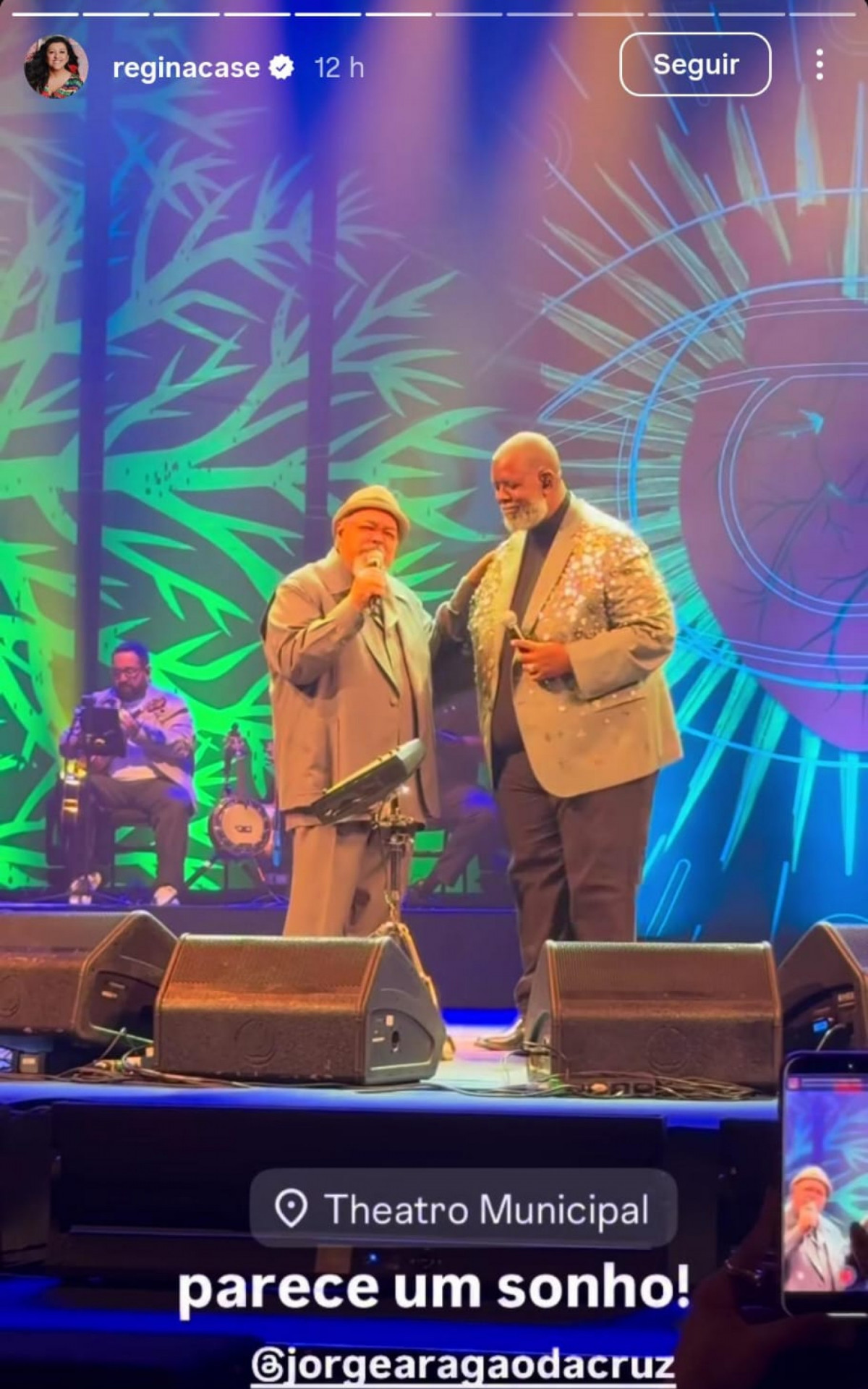 Péricles faz participação no audiovisual de Jorge Aragão