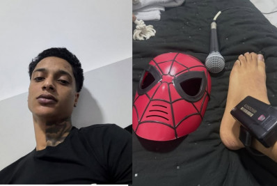 Vídeo! Oruam mostra tornozeleira eletrônica e faz primeiro freestyle depois de deixar prisão