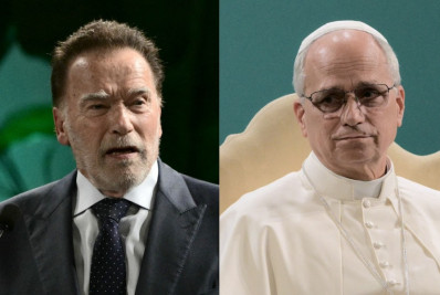 Papa e Arnold Schwarzenegger pedem pressão sobre governos para deter mudanças climáticas