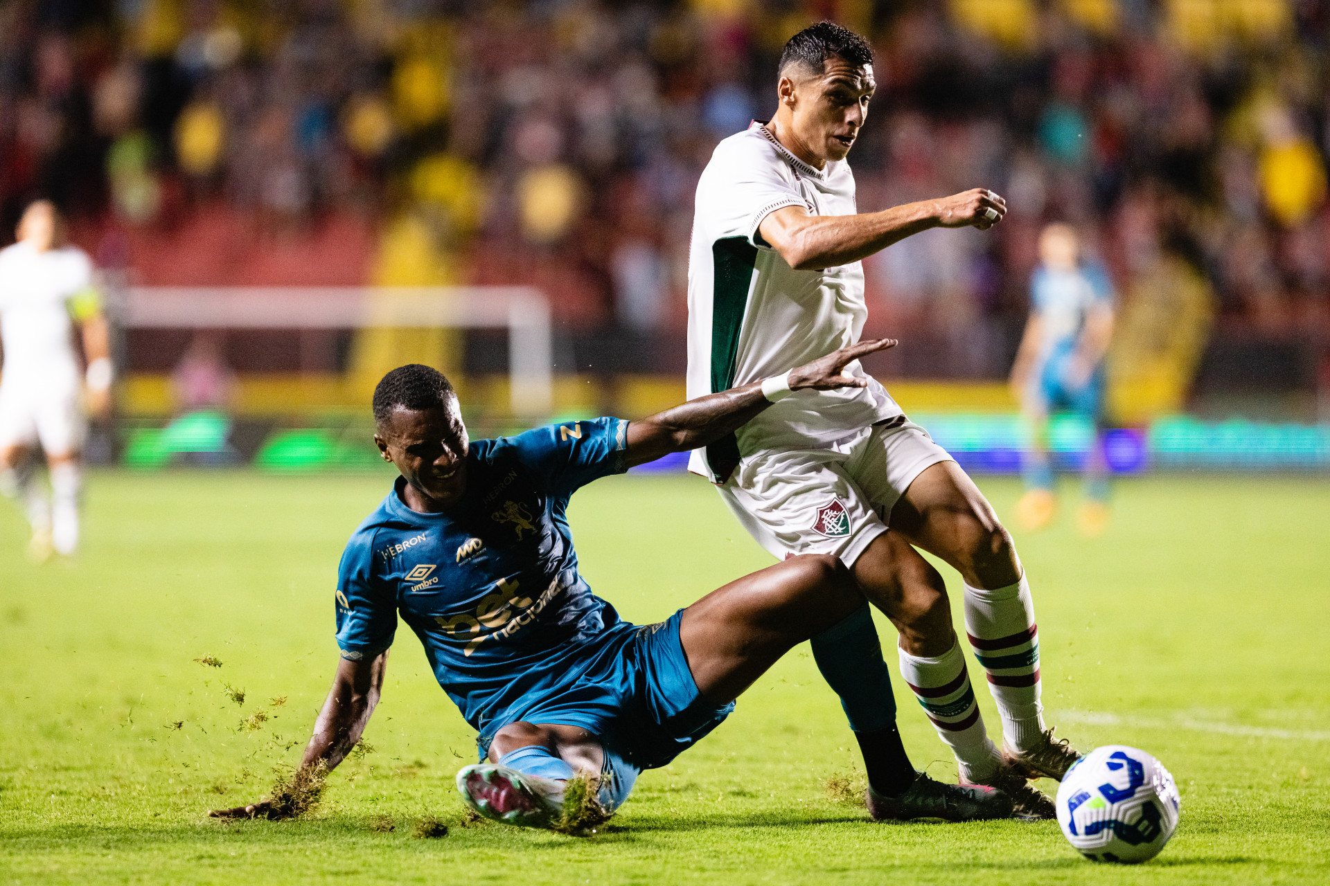 Jogo entre Sport Recife x Fluminense em jogo válido pelo campeonato brasileiro série A 2025, partida realizada no estádio da Ilha do Retiro. - Paulo Paiva/Sport Recife