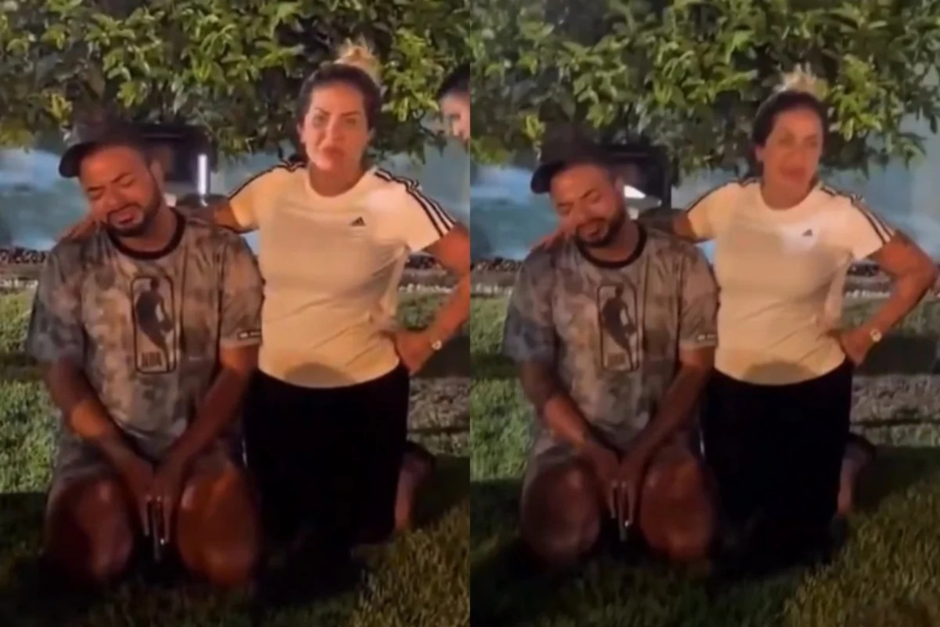 Renallida Lima, a 'Pastora do Pix", ora e levanta clamor pela vida de Hytalo Santos antes da pris&atilde;o dele - Foto: Reprodu&ccedil;&atilde;o/ Redes sociais