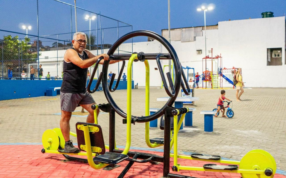 Pra&ccedil;a em bairro caxiense &eacute; reformada - Divulga&ccedil;&atilde;o