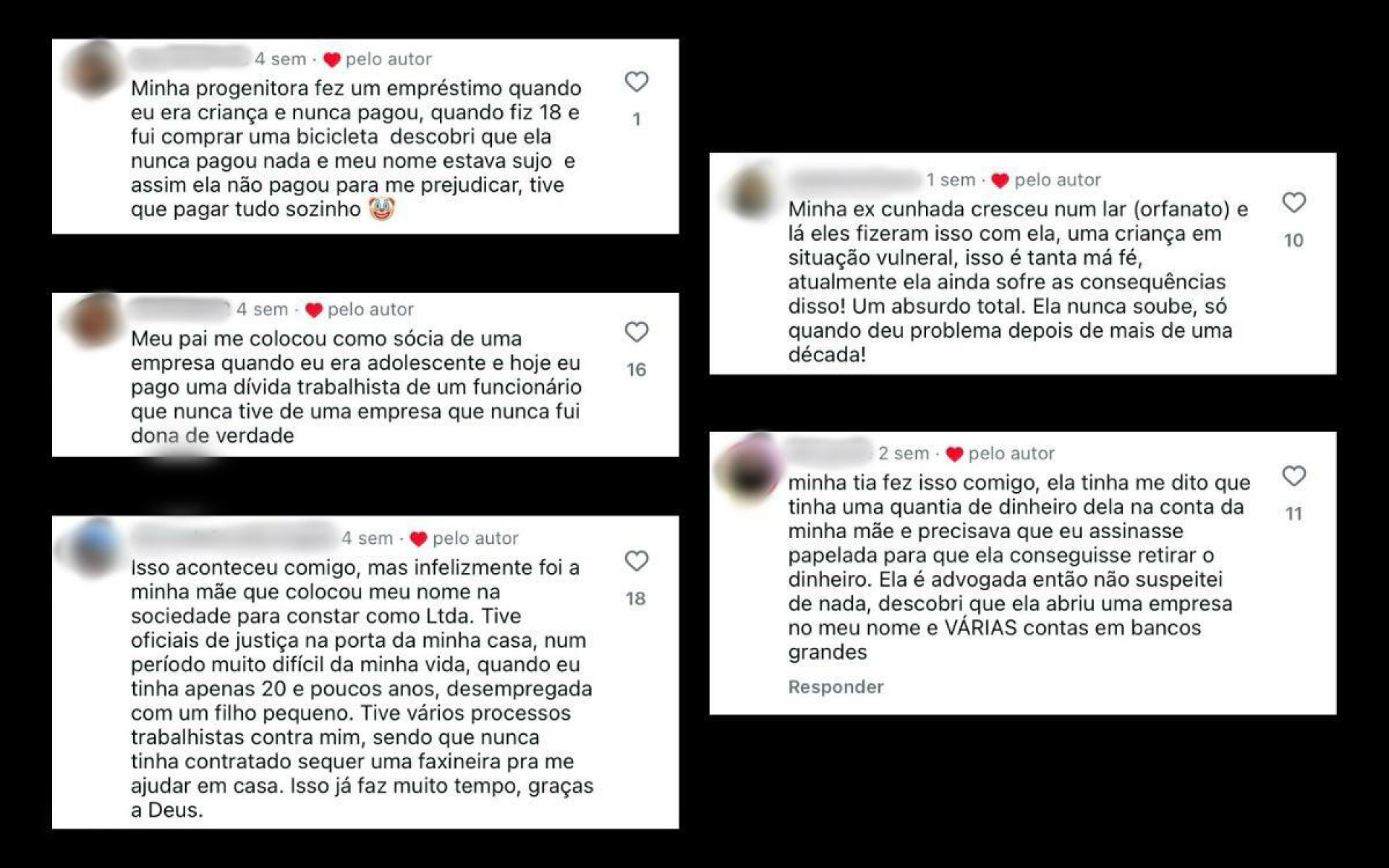 Na postagem de Renata, internautas relatam enfrentar o mesmo problema - Reprodução / Instagram