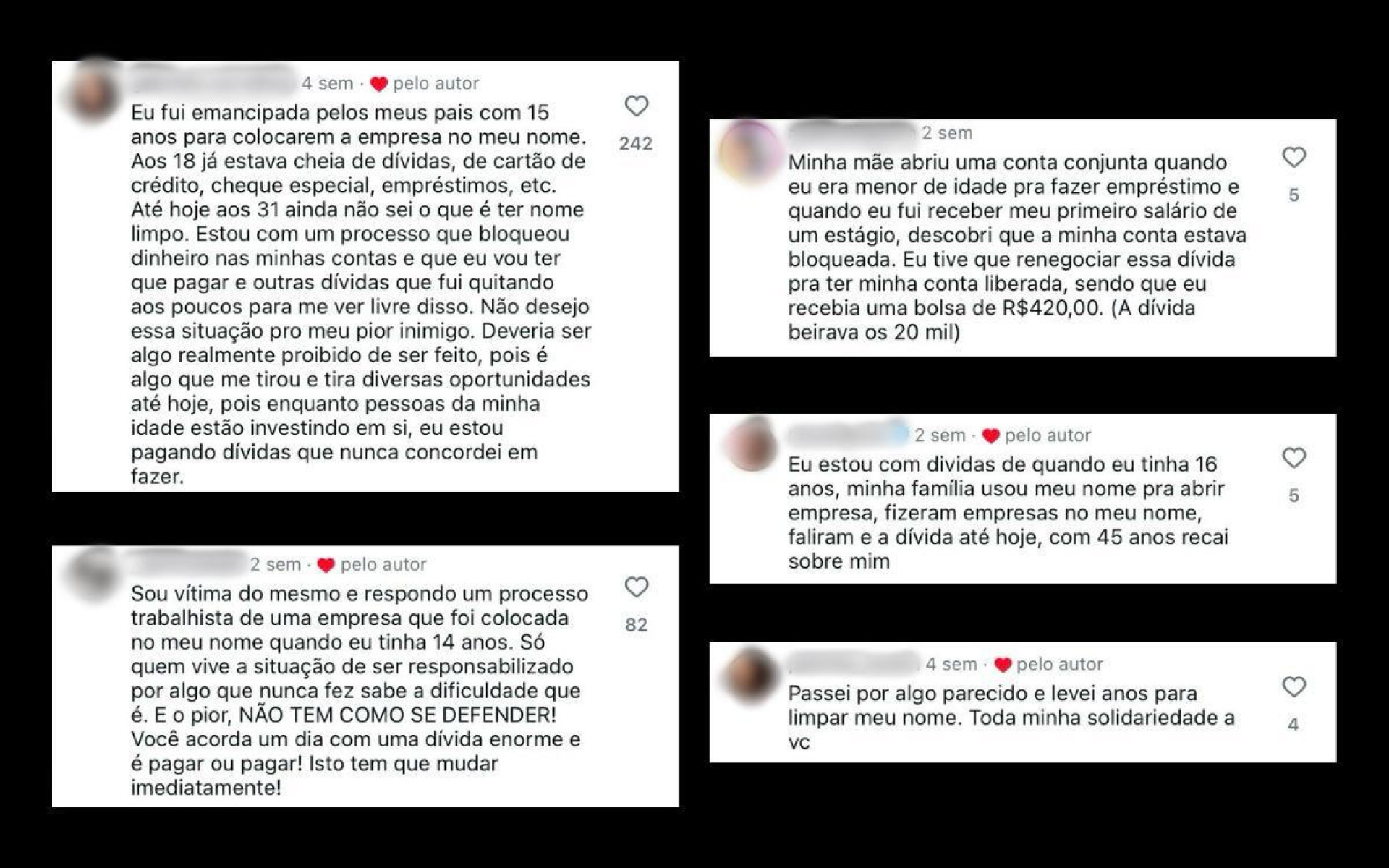 Na postagem de Renata, internautas relatam enfrentar o mesmo problema - Reprodução / Instagram