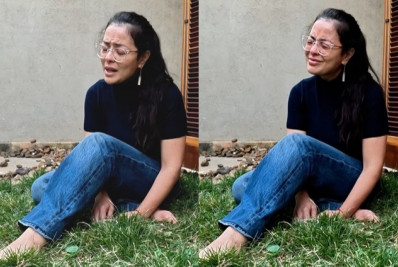 Li Martins se emociona ao cantar depois da morte do marido: 'Saudade dói'