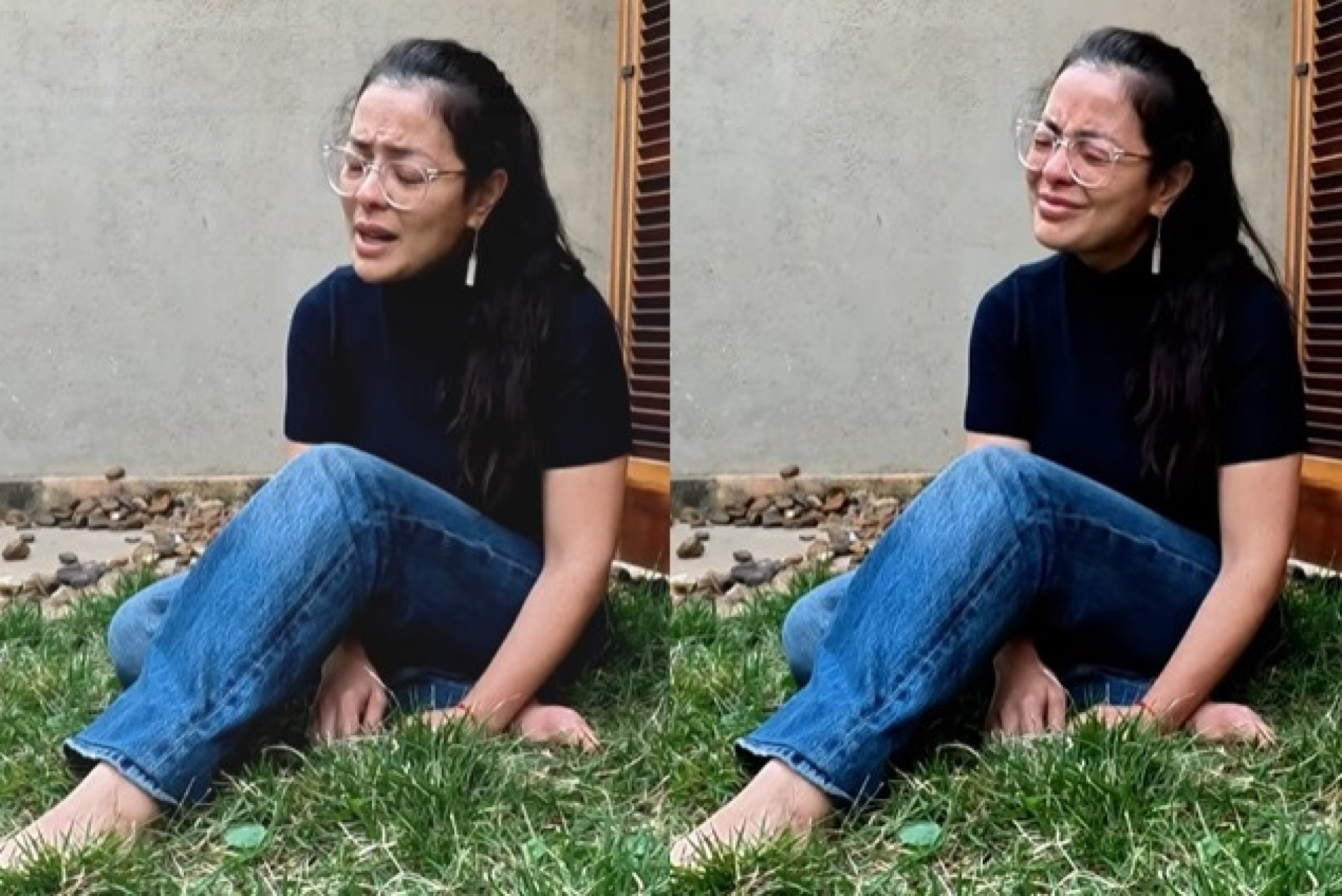 Li Martins chorou ao cantar após morte de JP Mantovani  - Reprodução/Instagram 