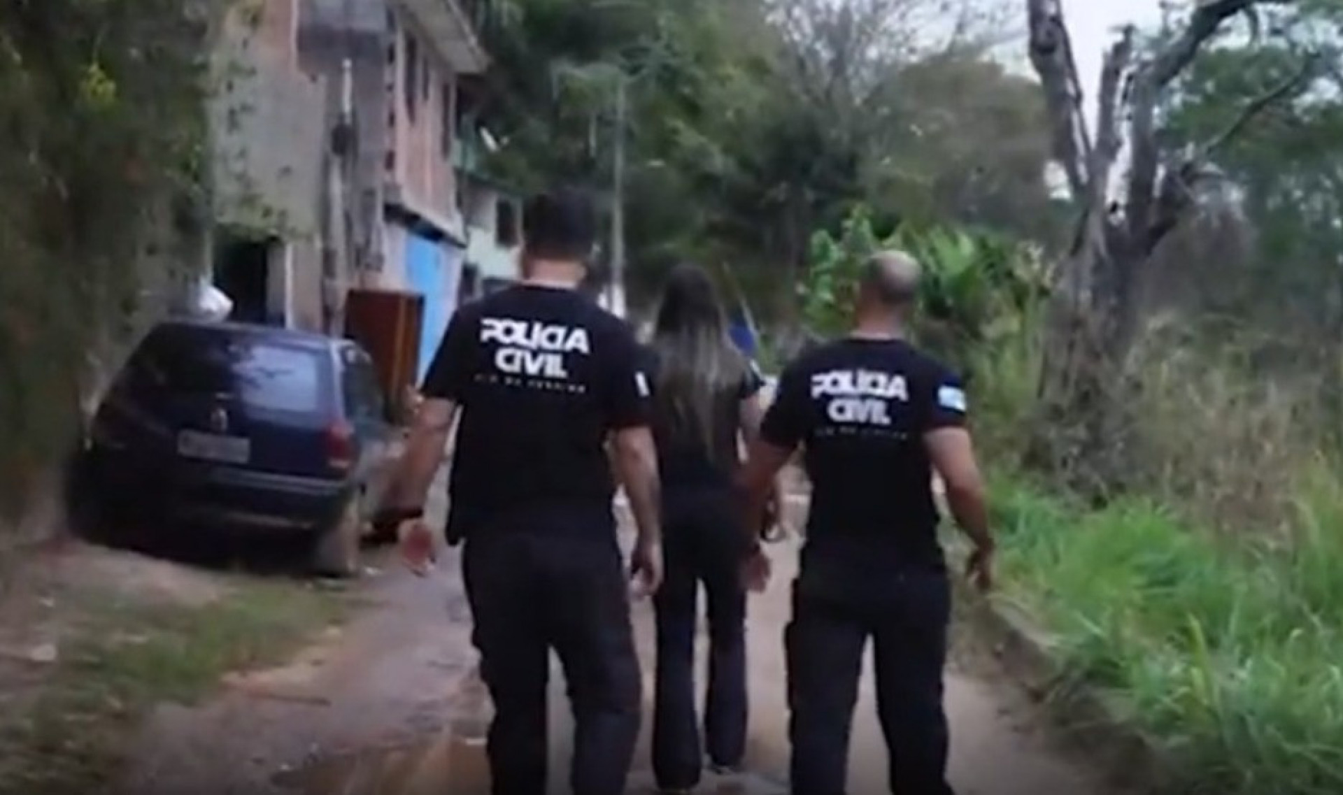 Agentes cumpriram mandados de prisão em Petrópolis, na Região Serrana - Reprodução