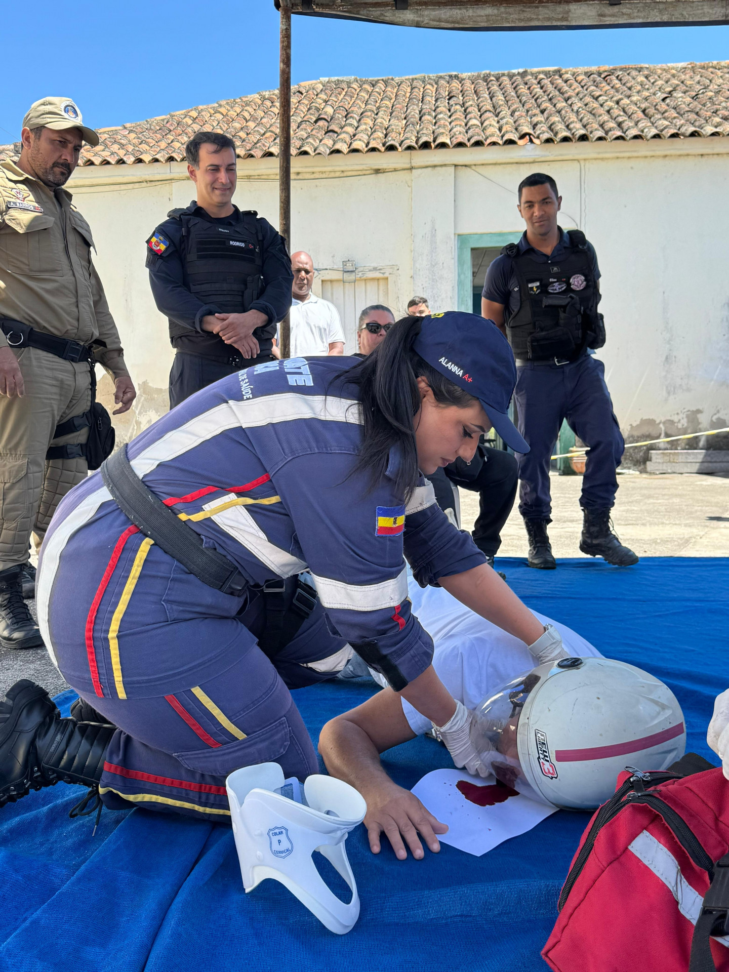 Profissionais da Guarda Civil e Defesa Civil participam de capacitação em APH e Suporte Básico de Vida em Barra de São João