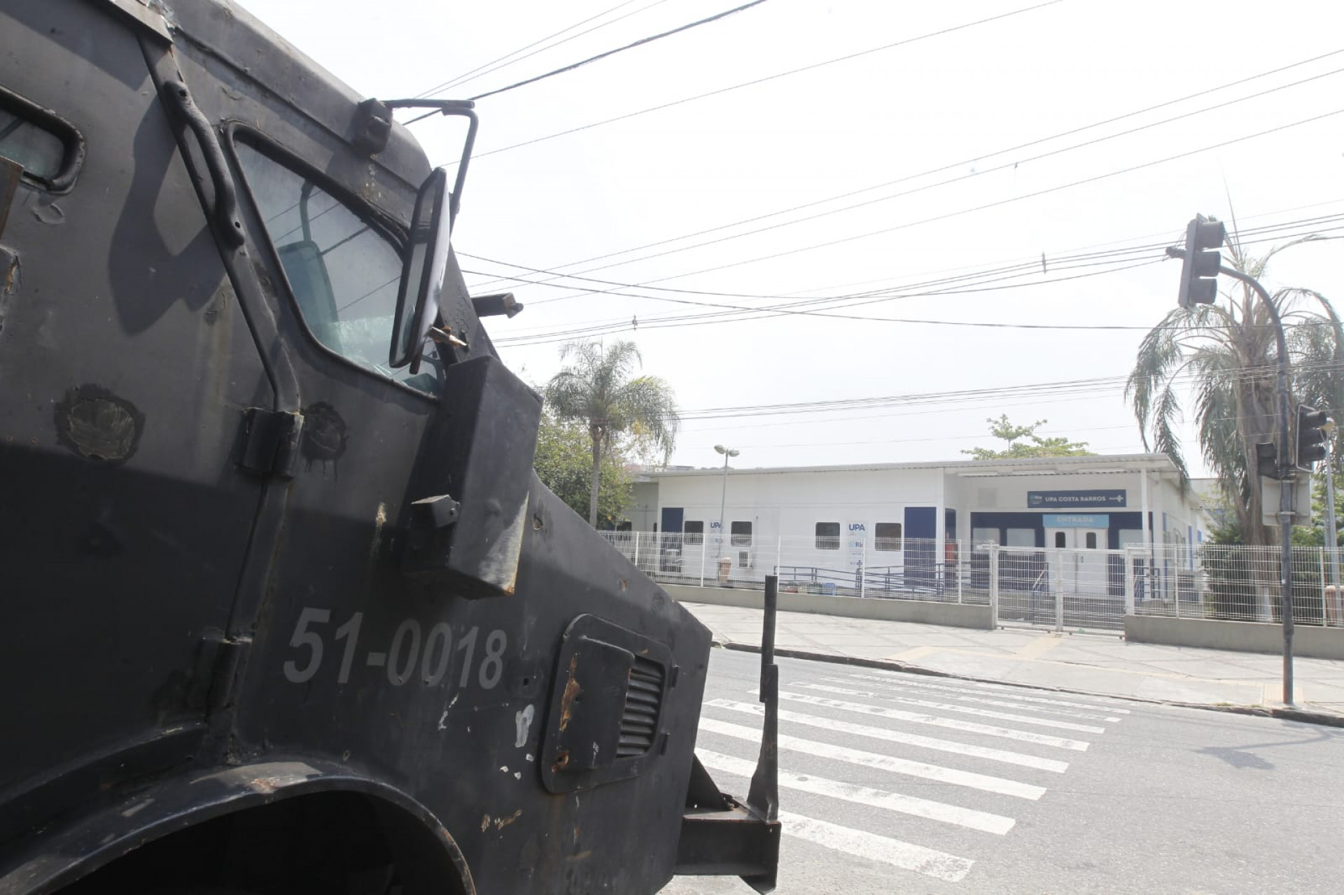 UPA de Costa Barros permanece fechada após invasão - Reginaldo Pimenta / Agência O Dia