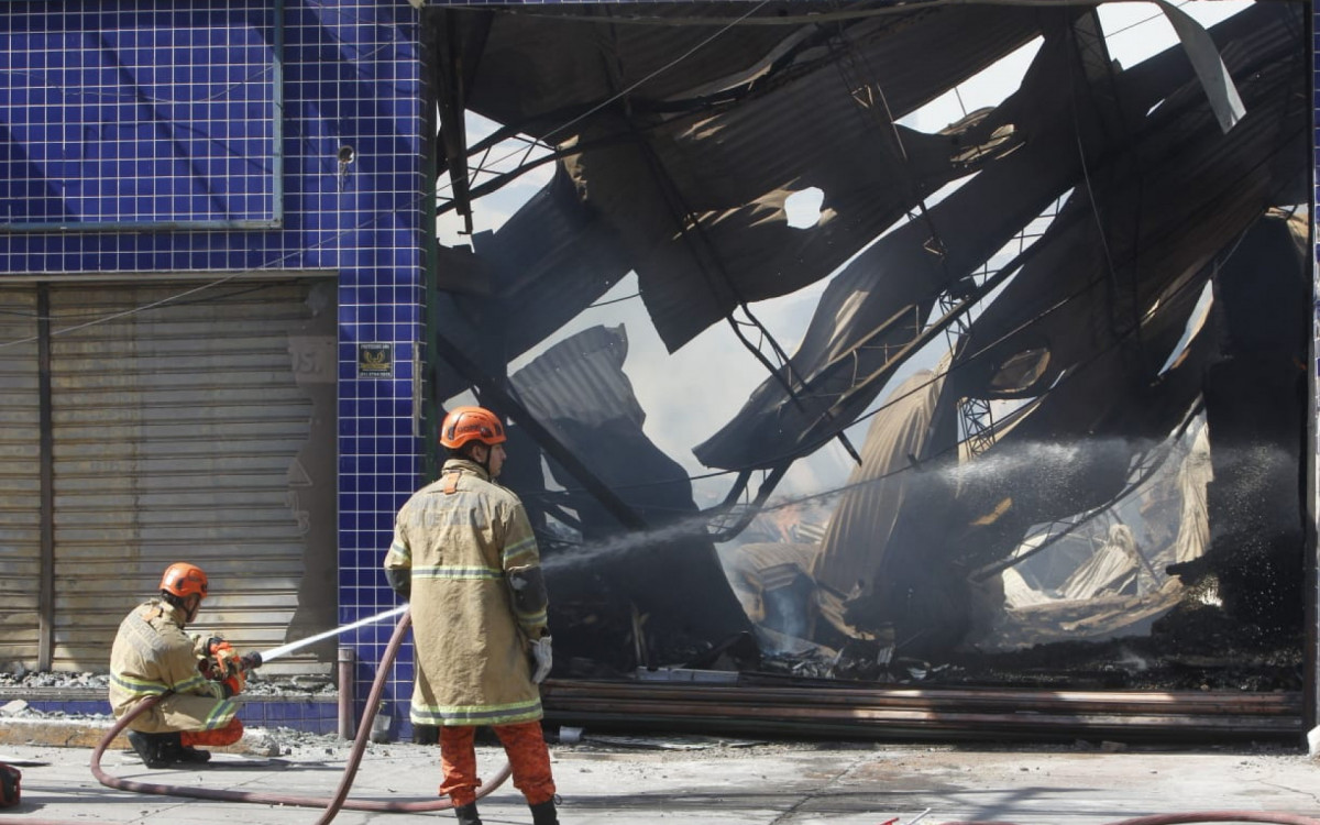 As causas do incêndio são desconhecidas