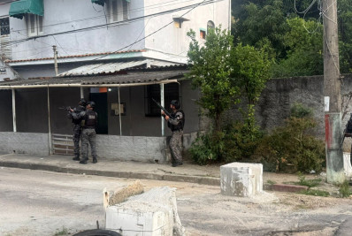 PM realiza ação no Chapadão pelo segundo dia; UPA de Costa Barros segue fechada