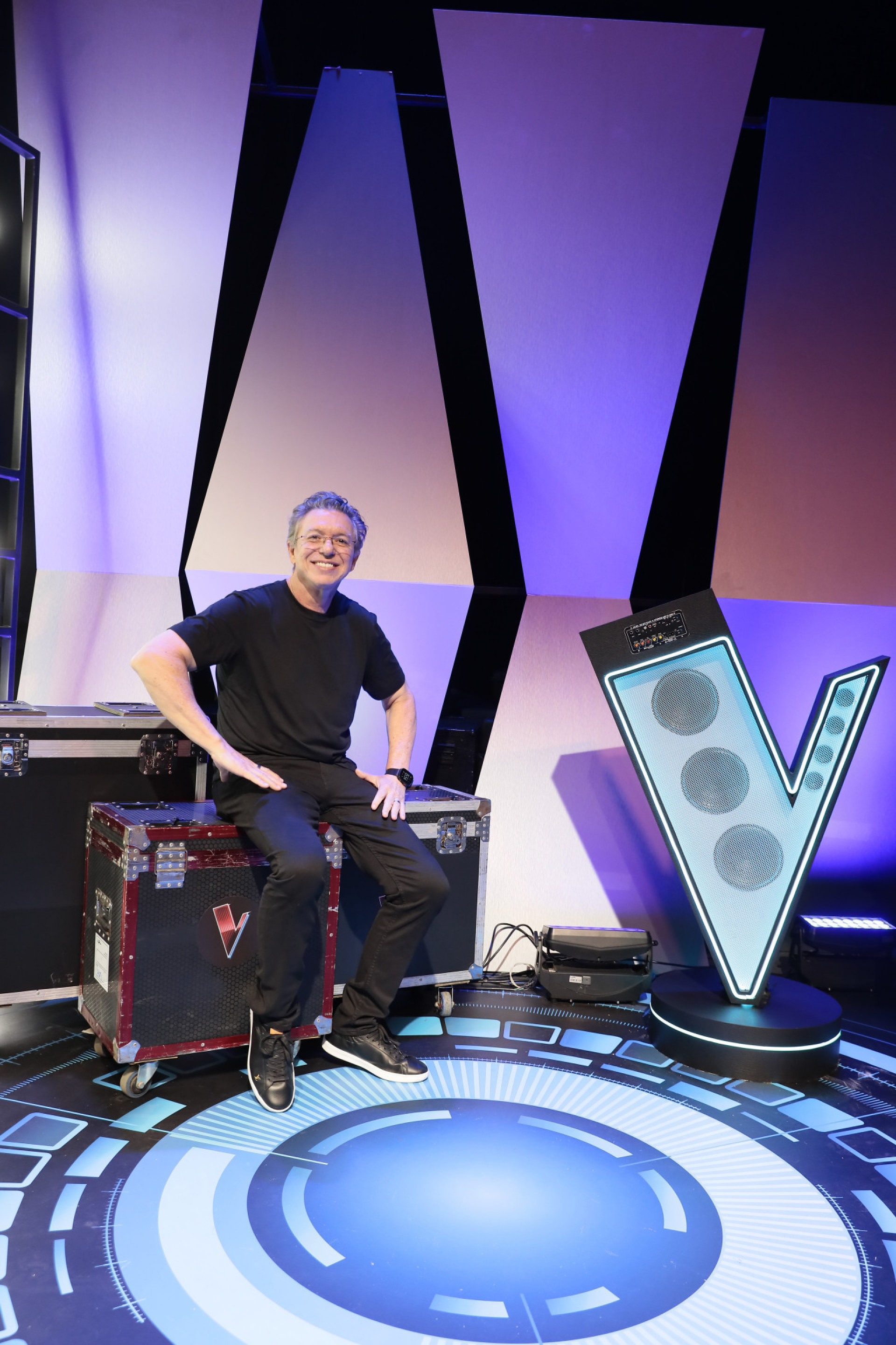 Boninho faz sua estreia no SBT no 'The Voice Brasil' - Rogério Pallatta/SBT