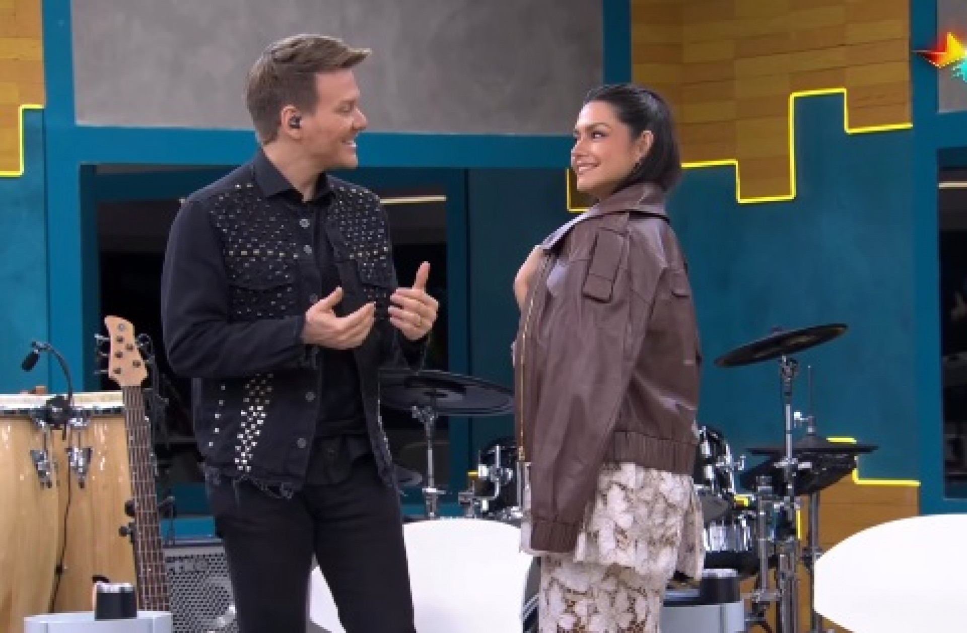 Michel Teló e Thais Fersoza recriam cena do primeiro encontro - Reprodução de Vídeo/Instagram