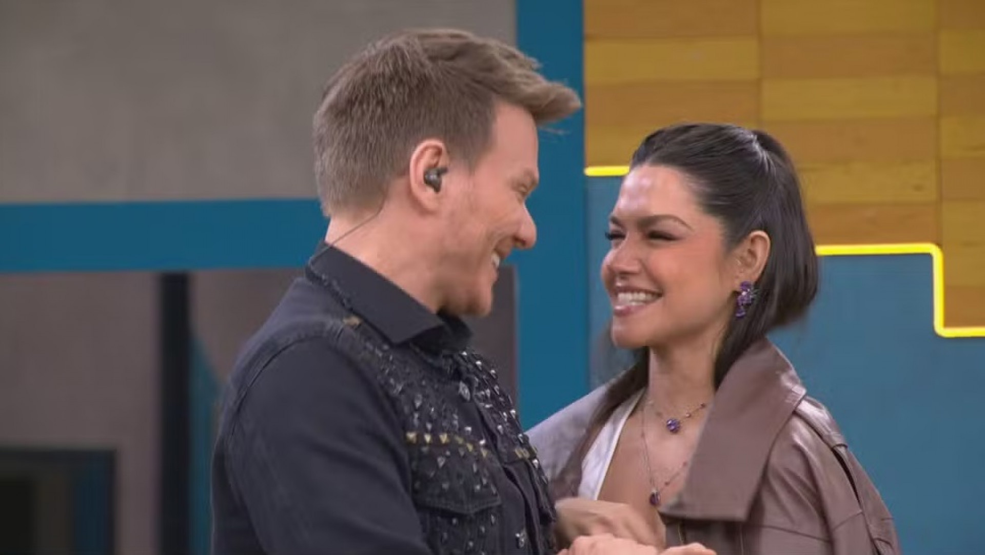 Michel Teló e Thais Fersoza são casados há 11 anos - Reprodução/Globo