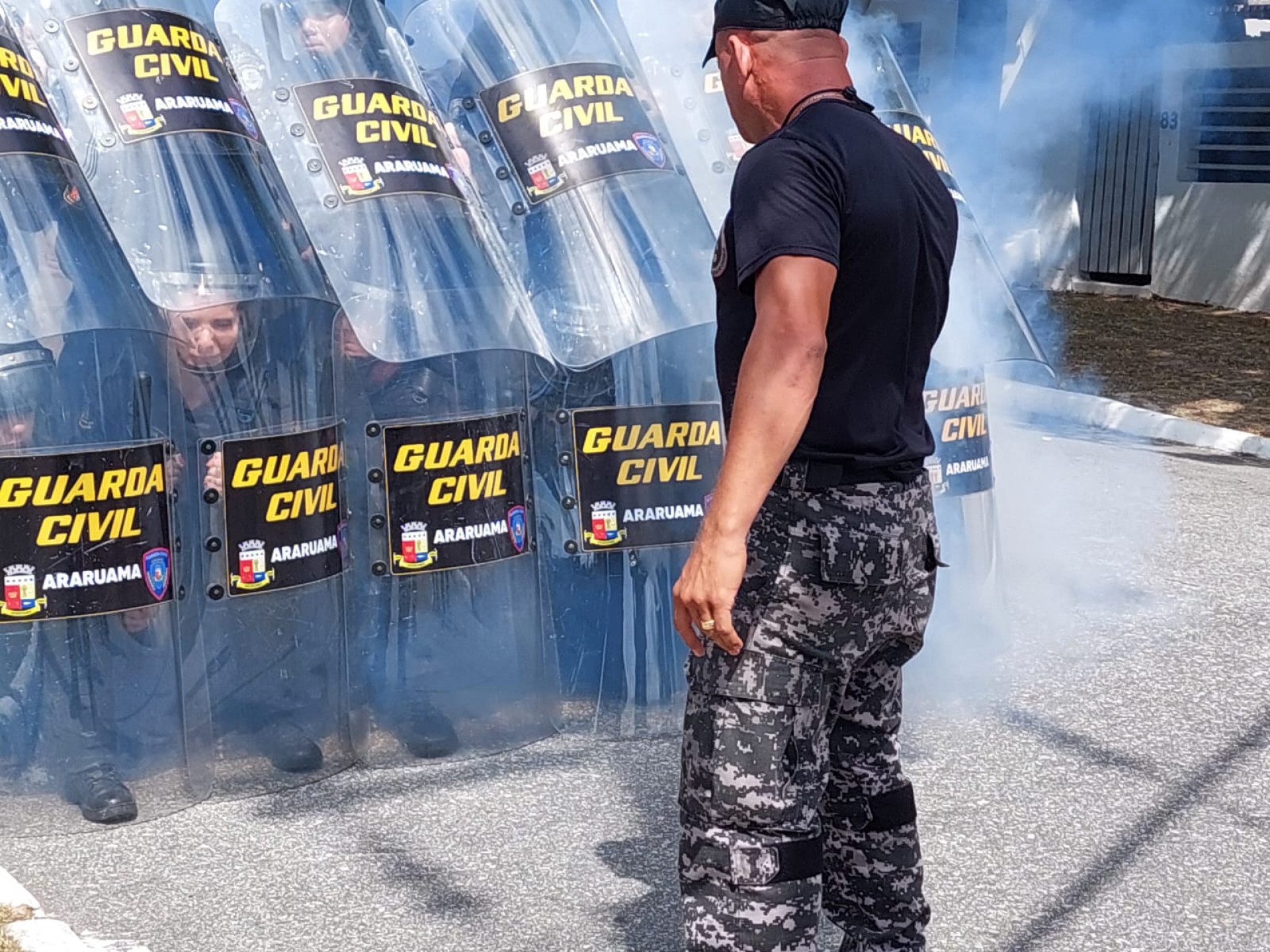 Curso de capacitação em Polícia de Choque - Ascom