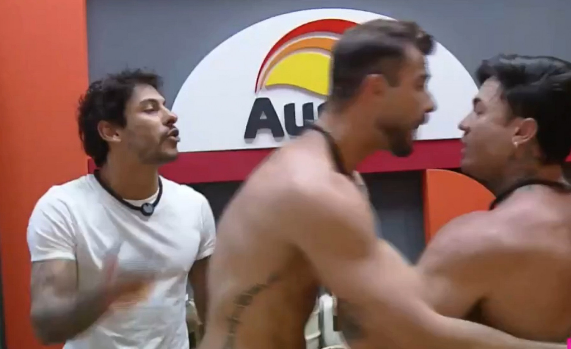  Shia Phoenix e Wallas Arrais brigam em 'A Fazenda'