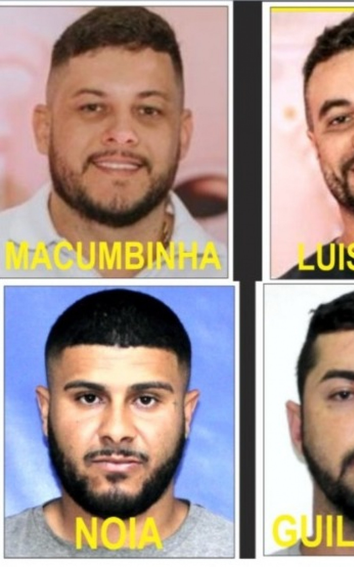 Foragidos investigados pela expans&atilde;o territorial do CV na Regi&atilde;o Serrana - Divulga&ccedil;&atilde;o