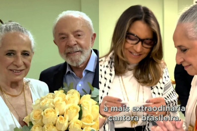 Maria Bethânia recebe carinho de Lula e Janja em bastidores de show: 'Extraordinária cantora' 