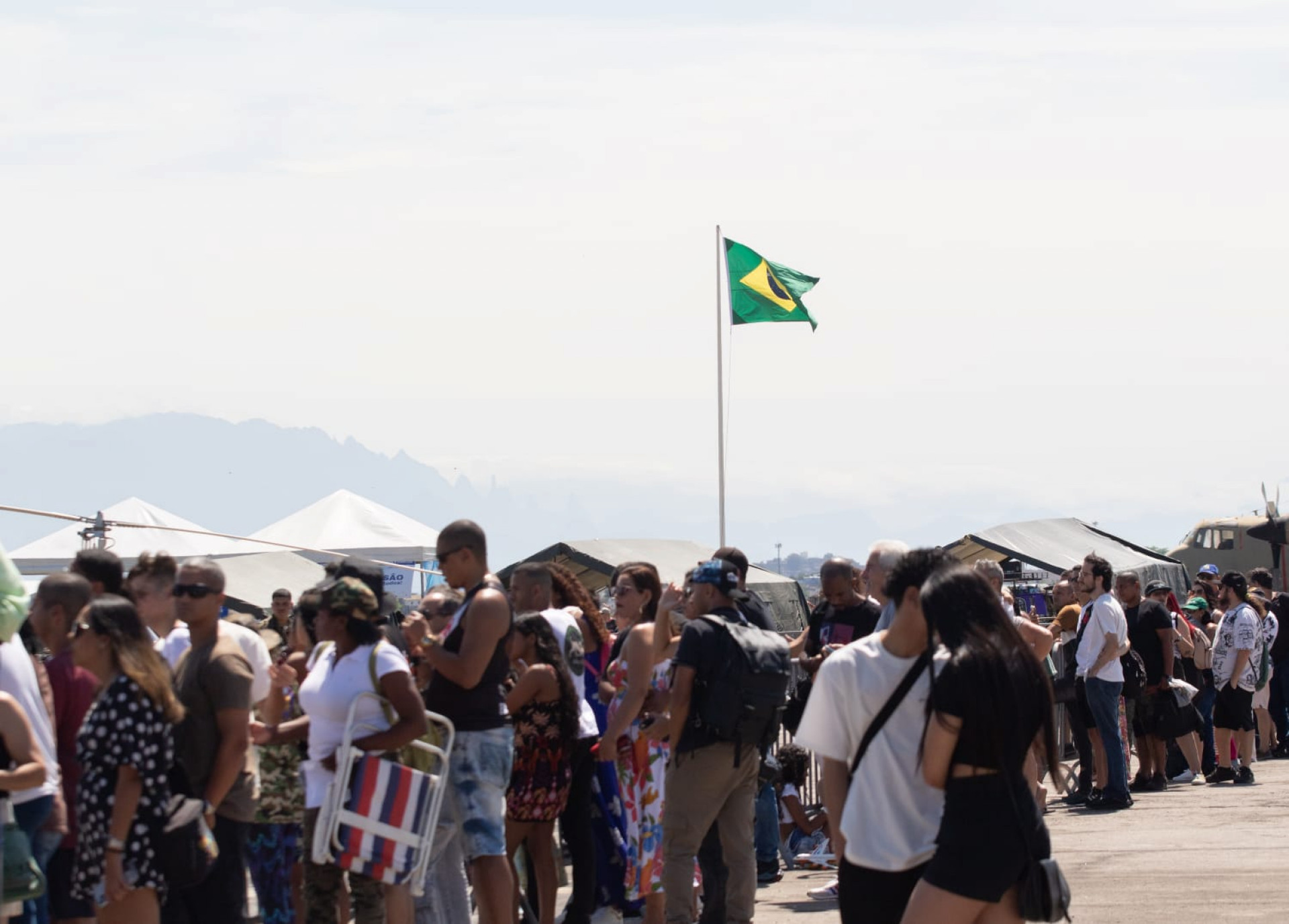 Público de todas as idades compareceu ao evento - Érica Martin / Agência O Dia