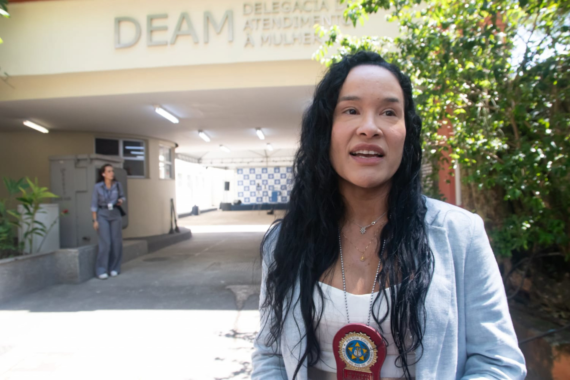 Respons&aacute;vel pela nova Deam da Zona Sul, delegada Rosa Carvalho - &Eacute;rica Martin / Ag&ecirc;ncia O Dia 