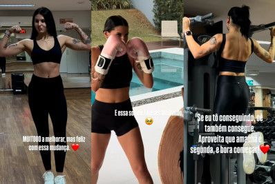 Ana Castela mostra transformação física após sete meses de treino: 'Sempre fui bem magrela'
