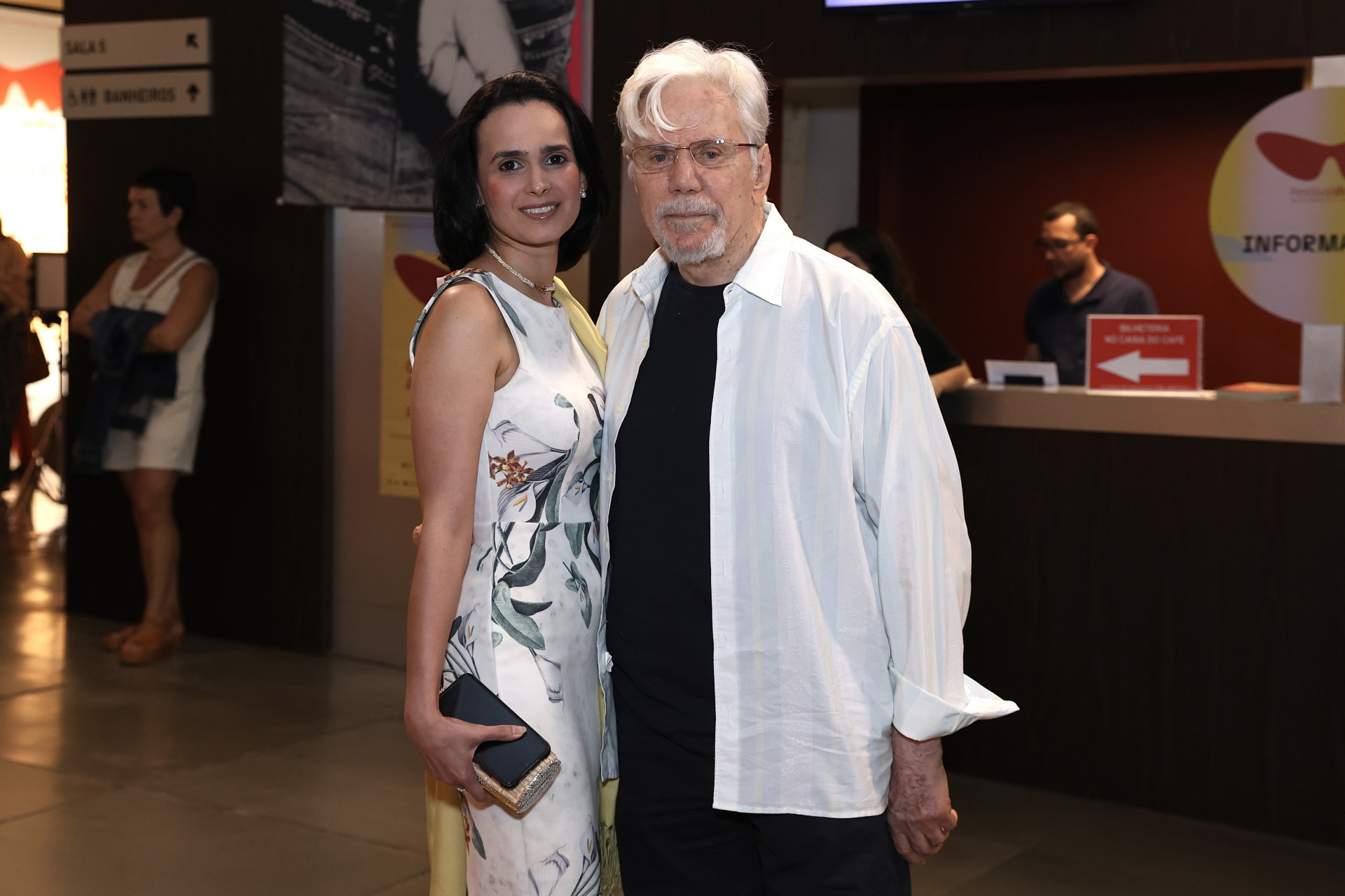 Reginaldo Faria e a namorada Joana Werneck - Roberto Filho/Brazil News