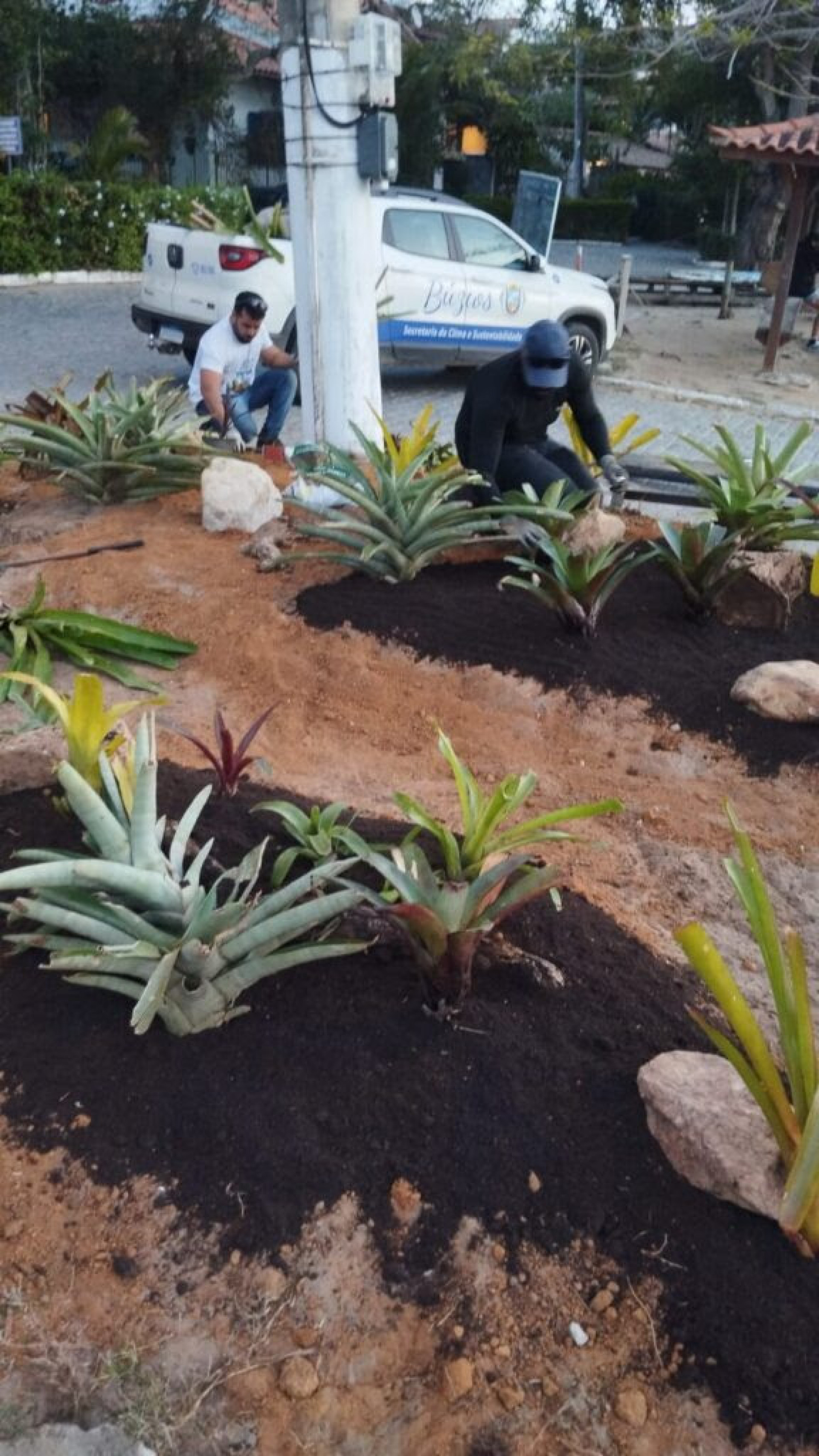 Reurbanização de um espaço público na chegada da Praia dos Ossos - Ascom