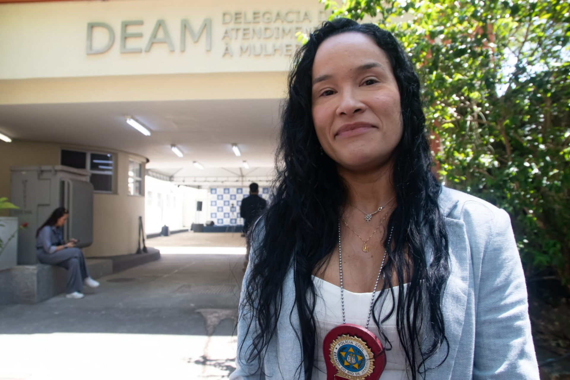 Respons&aacute;vel pela nova Deam da Zona Sul, delegada Rosa Carvalho - &Eacute;rica Martin / Ag&ecirc;ncia O Dia 