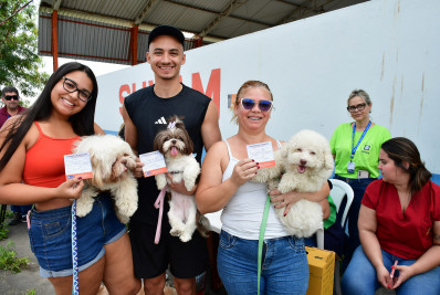 Nova Iguaçu vacina mais de 24 mil pets durante campanha antirrábica
