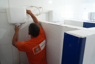 São Gonçalo avança com manutenção preventiva nas escolas da rede municipal